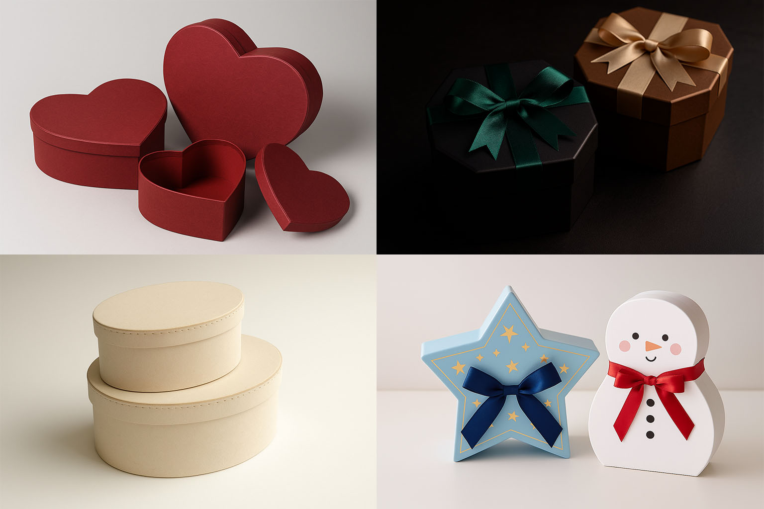 custom-shaped rigid box