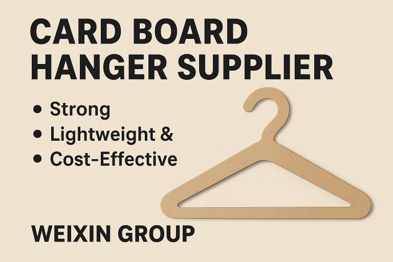 Cardboard Hanger Supplier